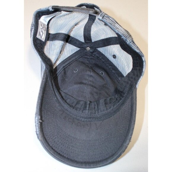 Boys Nike Trucker Mesh Snapback Hat Cap Youth One Size Distressed Camouflage - Picture 11 of 12